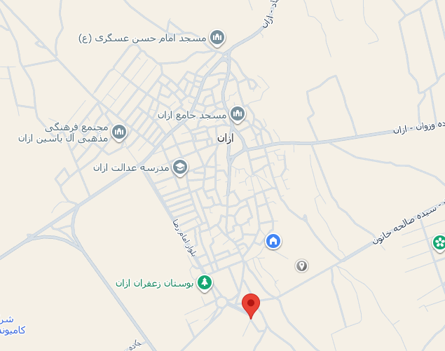 لوکیشن ازان