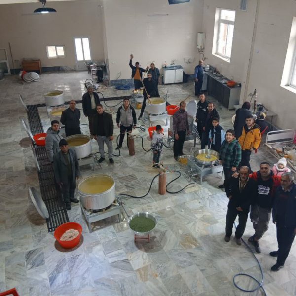 توزیع آش امام زمان 2